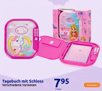 Action Tagebuch mit Schloss Angebot