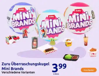 Action Zuru Überraschungskugel Mini Brands Angebot