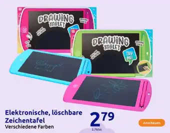Action Elektronische, löschbare Zeichentafel Angebot