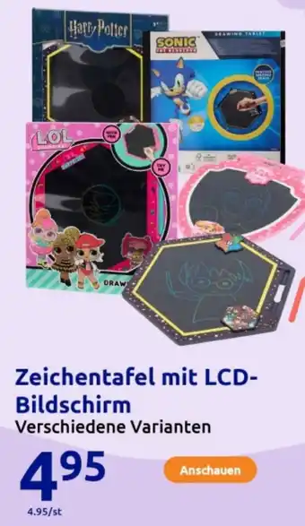 Action Zeichentafel mit LCD- Bildschirm Angebot
