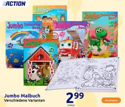 Action Jumbo Malbuch Angebot