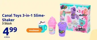 Action Canal Toys 3-in-1 Slime- Shaker Angebot