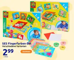 Action SES Fingerfarben-Set Angebot