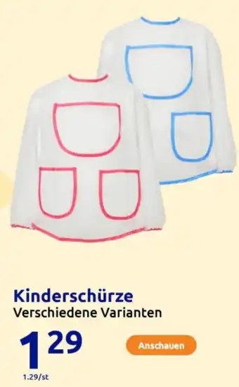 Action Kinderschürze Angebot
