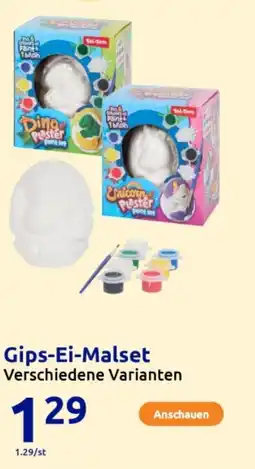 Action Toi-Toys Gips-Ei-Malset Angebot