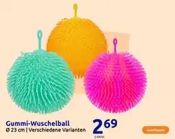 Action Gummi-Wuschelball Angebot