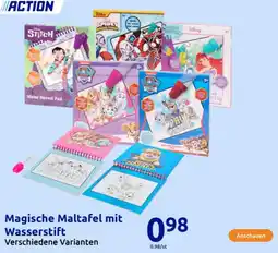 Action Magische Maltafel mit Wasserstift Angebot