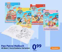 Action Paw Patrol Malbuch Angebot