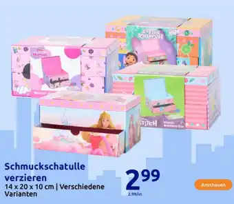 Action Schmuckschatulle verzieren Angebot