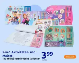 Action 5-in-1 Aktivitäten- und Malset Angebot