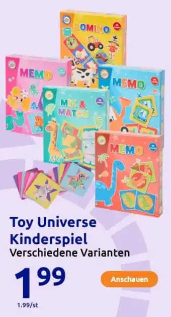 Action Toy Universe Kinderspiel Angebot