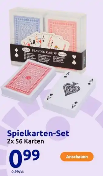 Action Spielkarten-Set Angebot