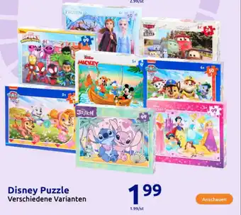 Action Disney Puzzle Angebot