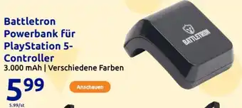 Action Battletron Powerbank für PlayStation 5- Controller Angebot