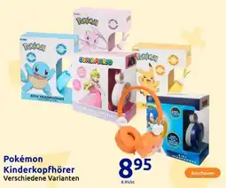Action Pokémon Kinderkopfhörer Angebot