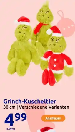 Action Grinch-Kuscheltier Angebot