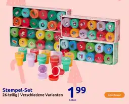 Action Stempel-Set Angebot