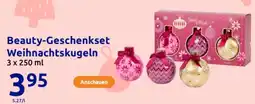 Action Beauty-Geschenkset Weihnachtskugeln Angebot