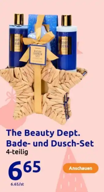 Action The Beauty Dept. Bade- und Dusch-Set 4-teilig Angebot