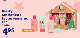 Action Beauty- Geschenkset Lebkuchenmännchen 4-teilig Angebot