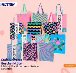 Action Craft Universe Geschenktüten Angebot