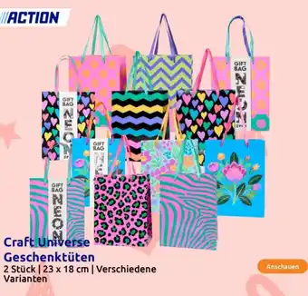 Action Craft Universe Geschenktüten Angebot