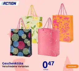 Action Geschenktüte Angebot