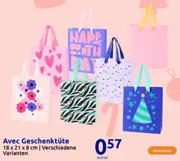 Action Avec Geschenktüte Angebot