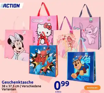 Action Geschenktasche Angebot