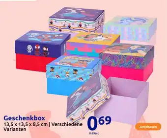 Action Geschenkbox Angebot