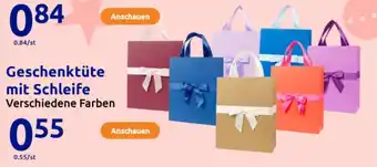 Action Geschenktüte mit Schleife Angebot
