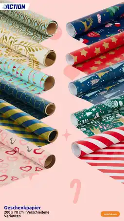 Action Geschenkpapier Angebot
