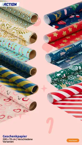 Action Geschenkpapier Angebot