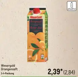 METRO Wesergold Orangensaft Angebot
