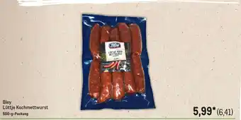 METRO Bley Lüttje Kochmettwurst Angebot
