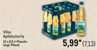 METRO Vilsa Apfelschorle Angebot