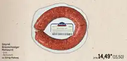 METRO Gmyrek Braunschweiger Mettwurst Angebot