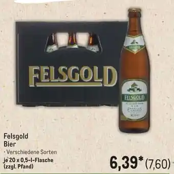 METRO Felsgold Bier Angebot