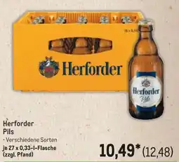 METRO Herforder Pils Angebot