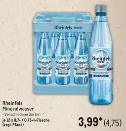 METRO Rheinfels Mineralwasser Angebot