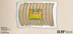 METRO Blumberg Grillbratwurst Angebot