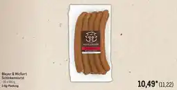 METRO Bleyer & Wichert Schinkenwurst Angebot