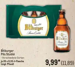 METRO Bitburger Pils Stubbi Angebot