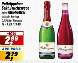 Simmel Rotkäppchen Sekt, Fruchtsecco oder Alkoholfrei Angebot