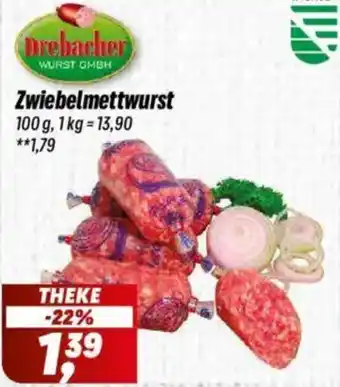 Simmel Drebacher Zwiebelmettwurst Angebot