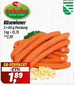 Simmel Drebacher Käsewiener Angebot