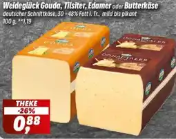 Simmel Weideglück Gouda, Tilsiter, Edamer oder Butterkäse Angebot
