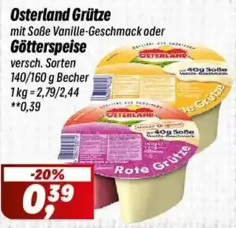 Simmel Osterland Grütze oder Götterspeise Angebot