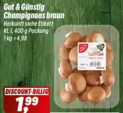 Simmel Gut & Günstig Champignons braun Angebot