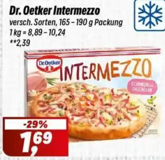 Simmel Dr. Oetker Intermezzo Angebot